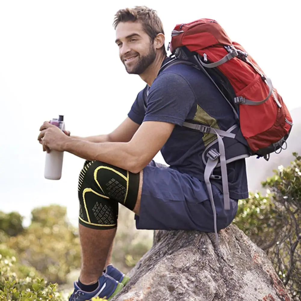 Craft of Weaving Knee Pads for Joint Support and Pain