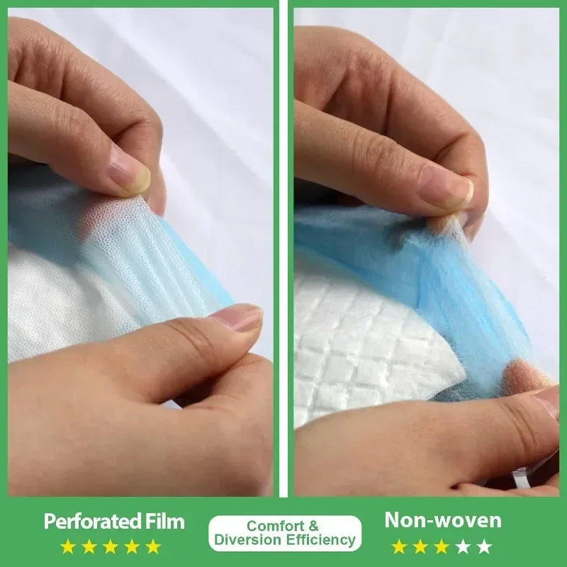 17.5 Inch x 22 Inch 100 Pcs Premium Disposable Puppy Training Pads Quick Absorb Pee Pads