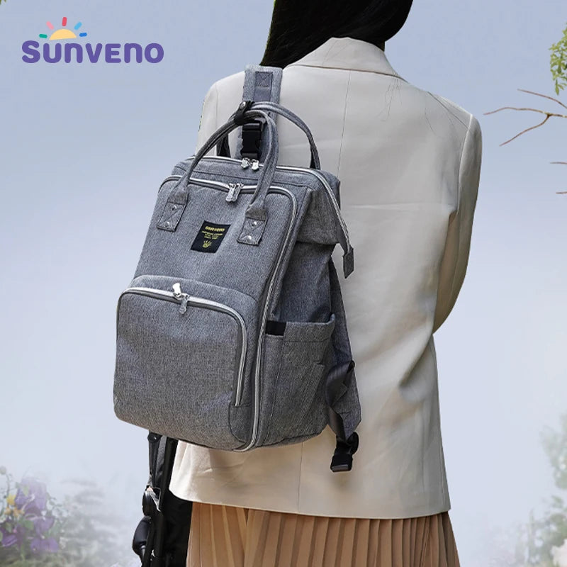 Sunveno Diaper Bag Backpack Multifunction Travel Maternity