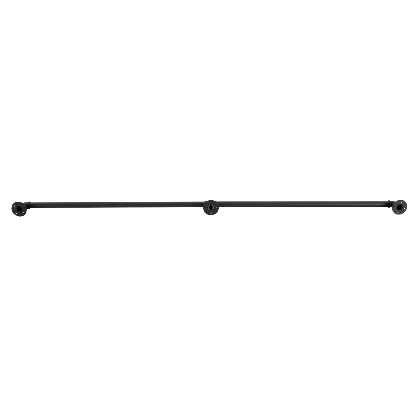7ft Two Stage Metal Staircase Handrail Black Cast Iron