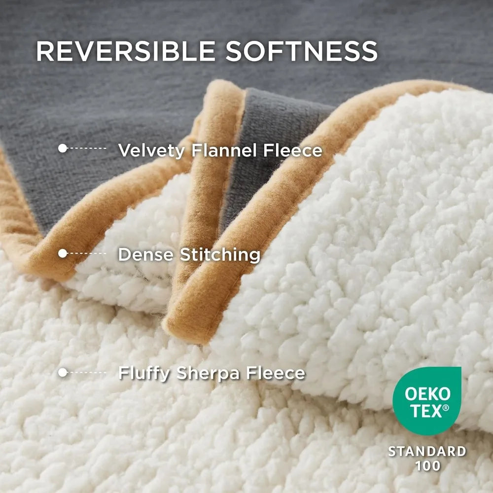 Waterproof Dog Blanket for Small Dogs Sherpa Fleece Plush