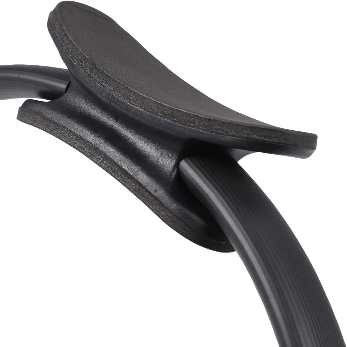 Dedicated Black Exercise Ring for Yoga and Fitness Enthusiasts Enhancing Strength and Flexibility