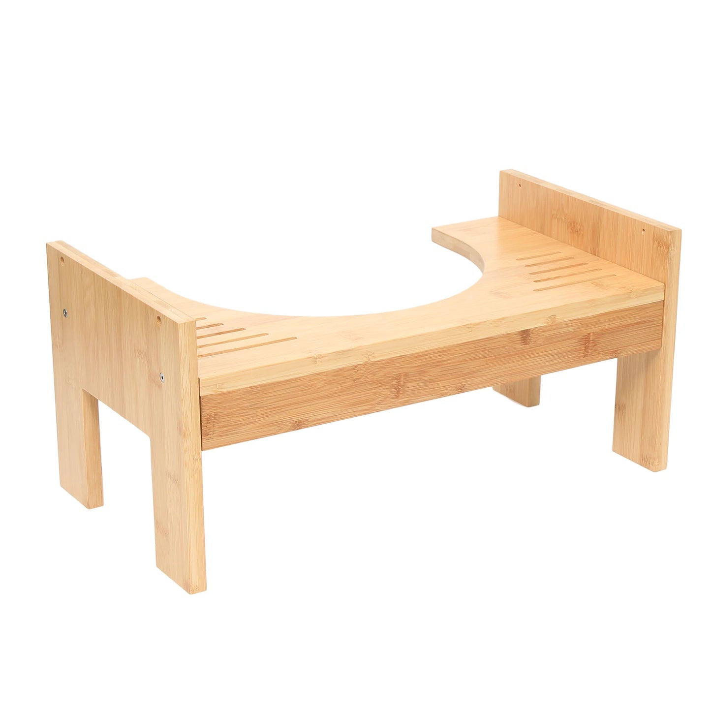 Shandong Bamboo Adjustable Toilet Stool For Adults And Kids