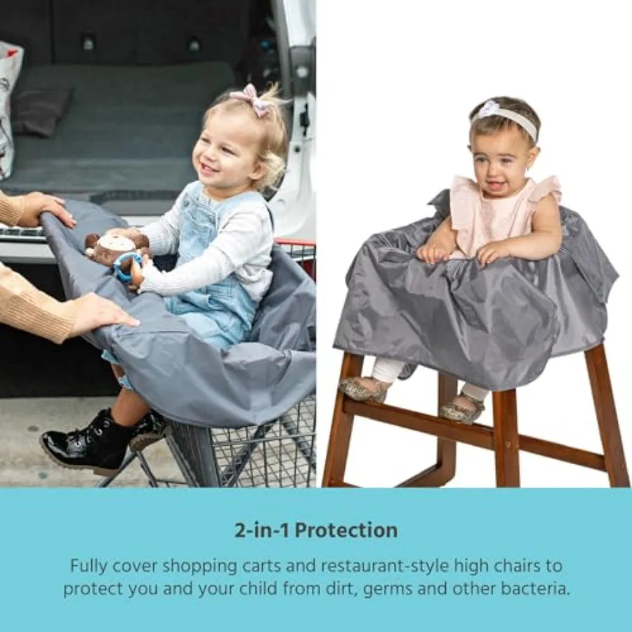 Universal Fit Baby Shopping Cart And High Chair Cover