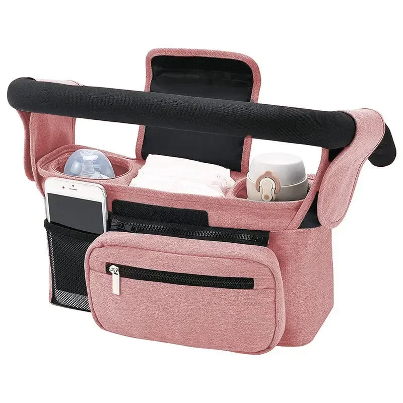 Large Capacity Baby Stroller Storage Bag Hanging Organizer