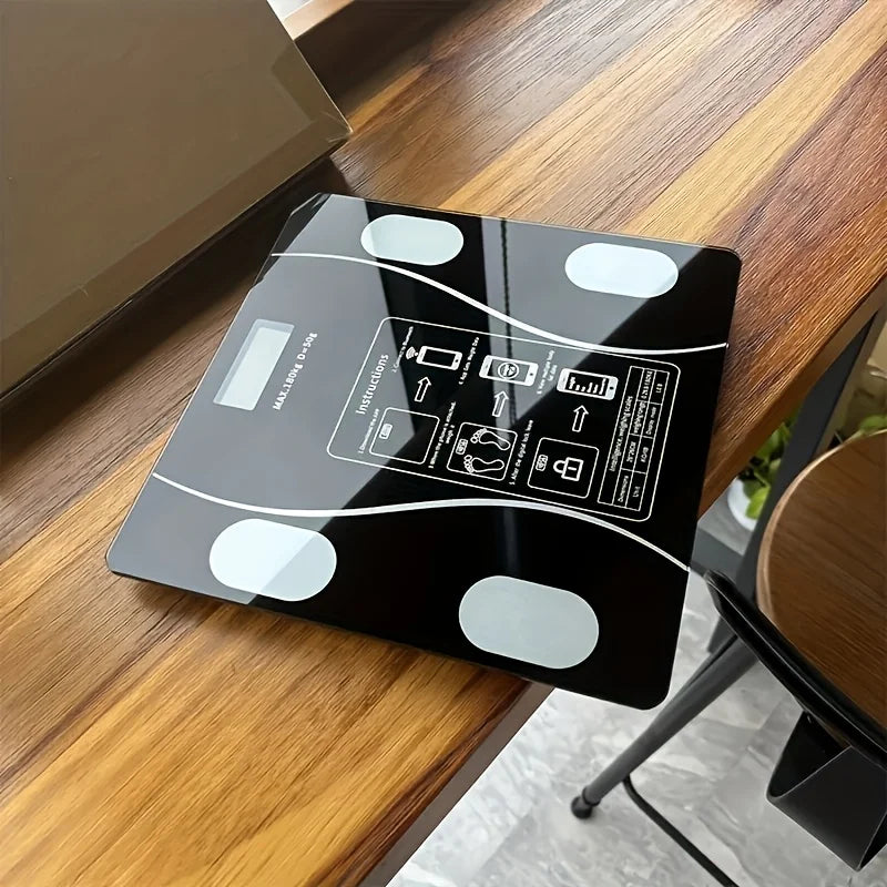 Intelligent Digital Body Scale With Backlit LED Display Weighs Up To 400 Pounds Ideal For Weight Management And Fitness