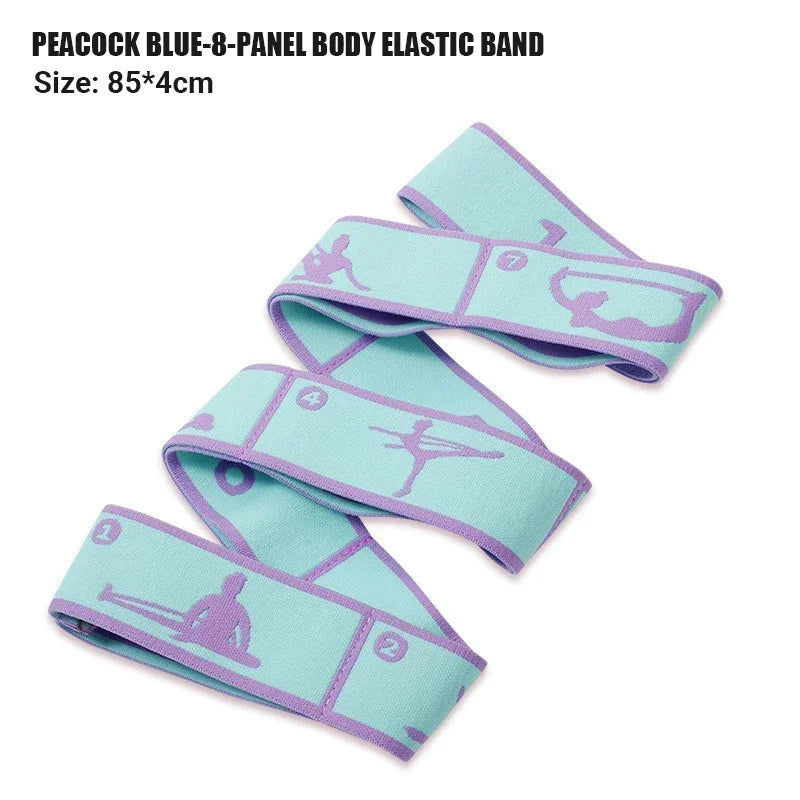 Guangdong Elastic Yoga Resistance Bands Multi Section Set