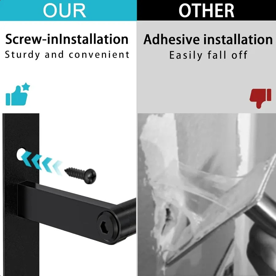 Hign-concerned Three Tier Stainless Steel Wall Mounted Towel Rack