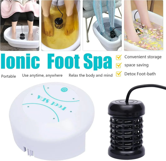 Portable Ionic Detox Foot Bath Machine For Home Spa