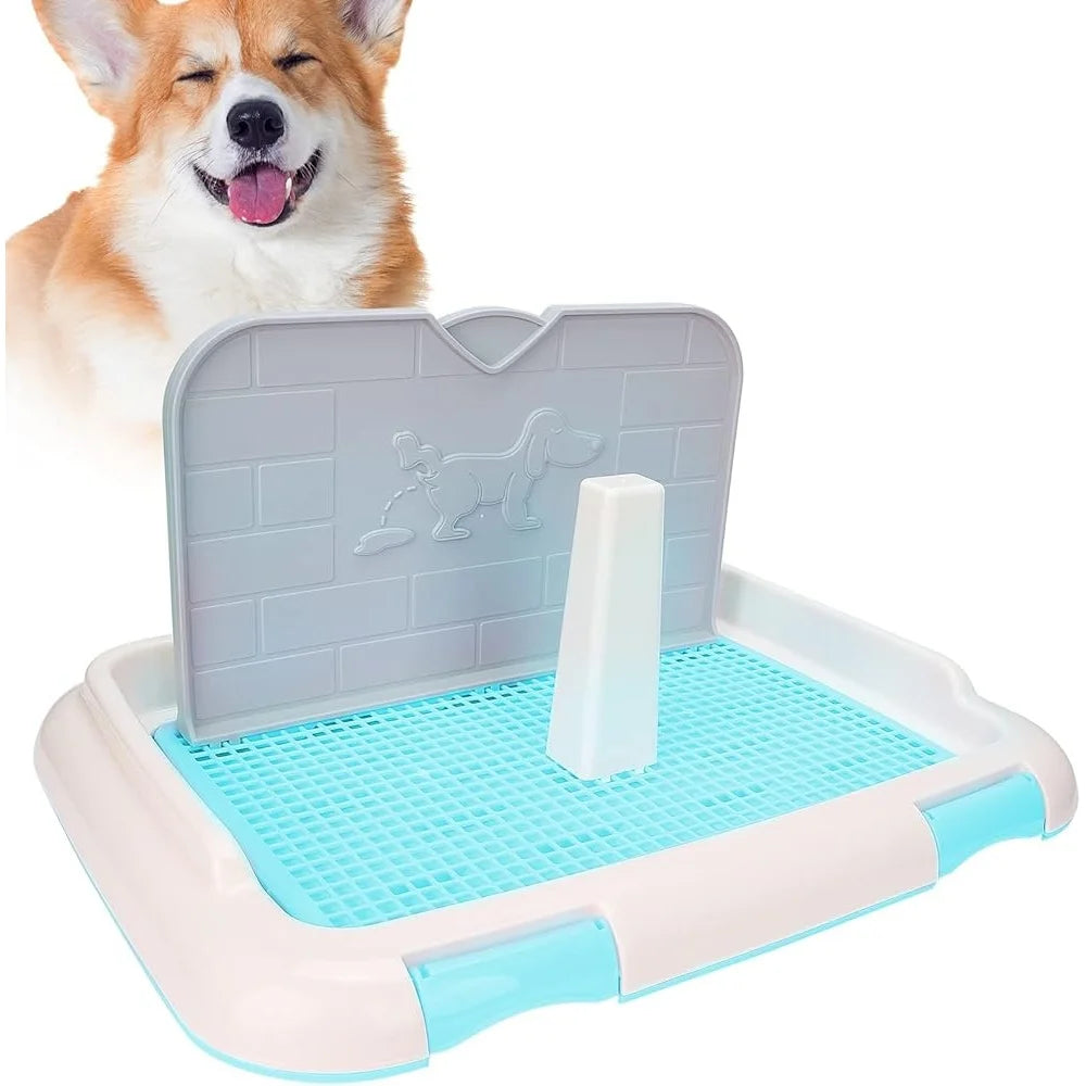 Indoor Dog Toilet Puppy Training Potty Tray Urination Pad Easy Clean Disposable Dog Potty System Keeps Paws Dry