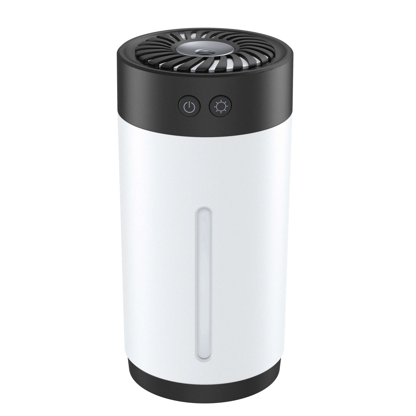 Dodocool 300ml Mini Ultrasonic USB Humidifier with 7 Colors LED Light Dual Mist Modes Whisper Quiet Operation and Automatic Shut Off