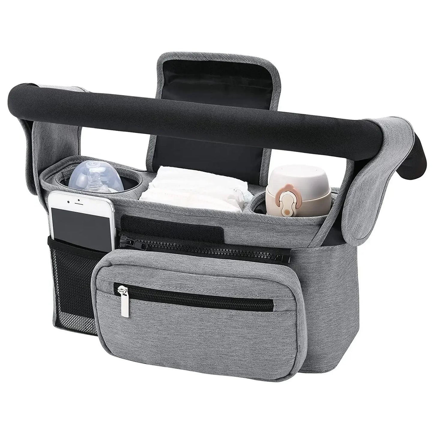 Large Capacity Baby Stroller Storage Bag Hanging Organizer