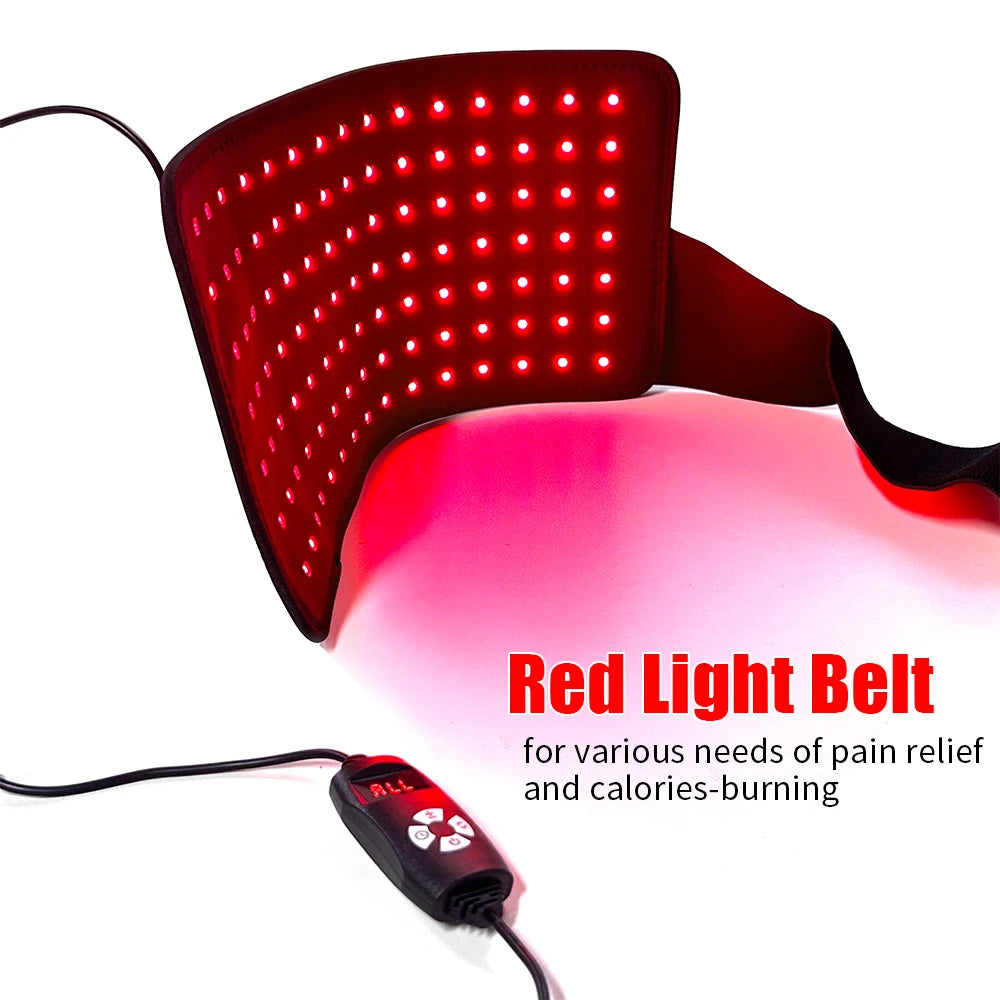 Red Light Therapy Pad For Pain Relief 660nm 850nm Strap Wrap