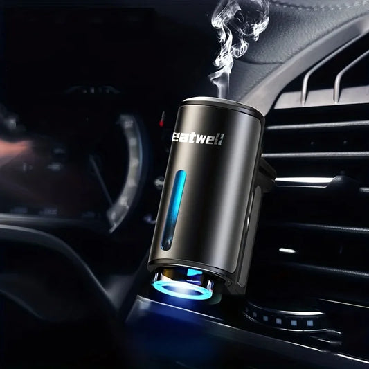 Smart Car Air Aromatherapy Diffuser Fragrance Car Air Fresheners with Six Adjustable Settings Humidifier Essential Oil Diffuser