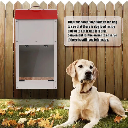 Automatic Dog Feeder for Large Breeds, 25lbs Capacity
