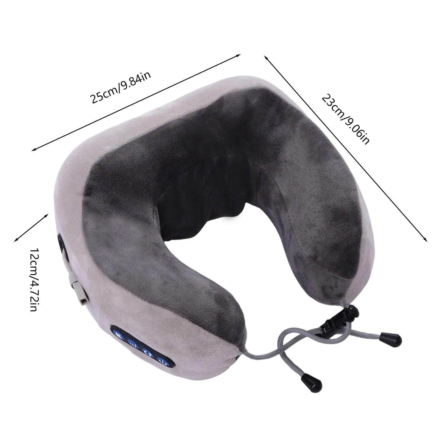 Infrared Heating Neck Massager Pillow With 3 Gears U Shape