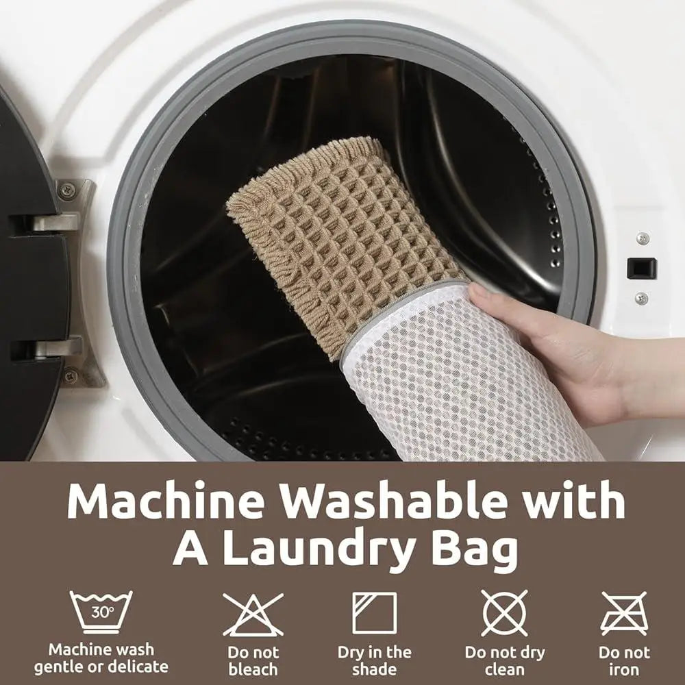 Absorbent Waffle Bath Mat Non Slip Bathroom Runner Rug Soft Comfortable Washable Floor Mat Durable Anti Slip Bathroom Decor