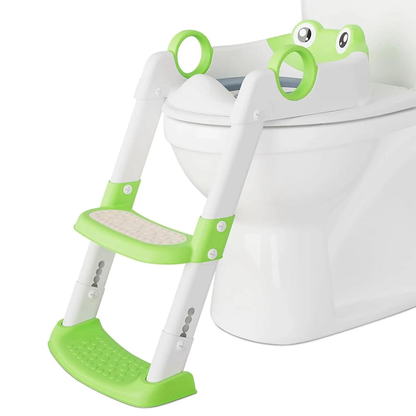 HiMISSG Potty Training Seat With Adjustable Height Foldable Ergonomic AntislipPad