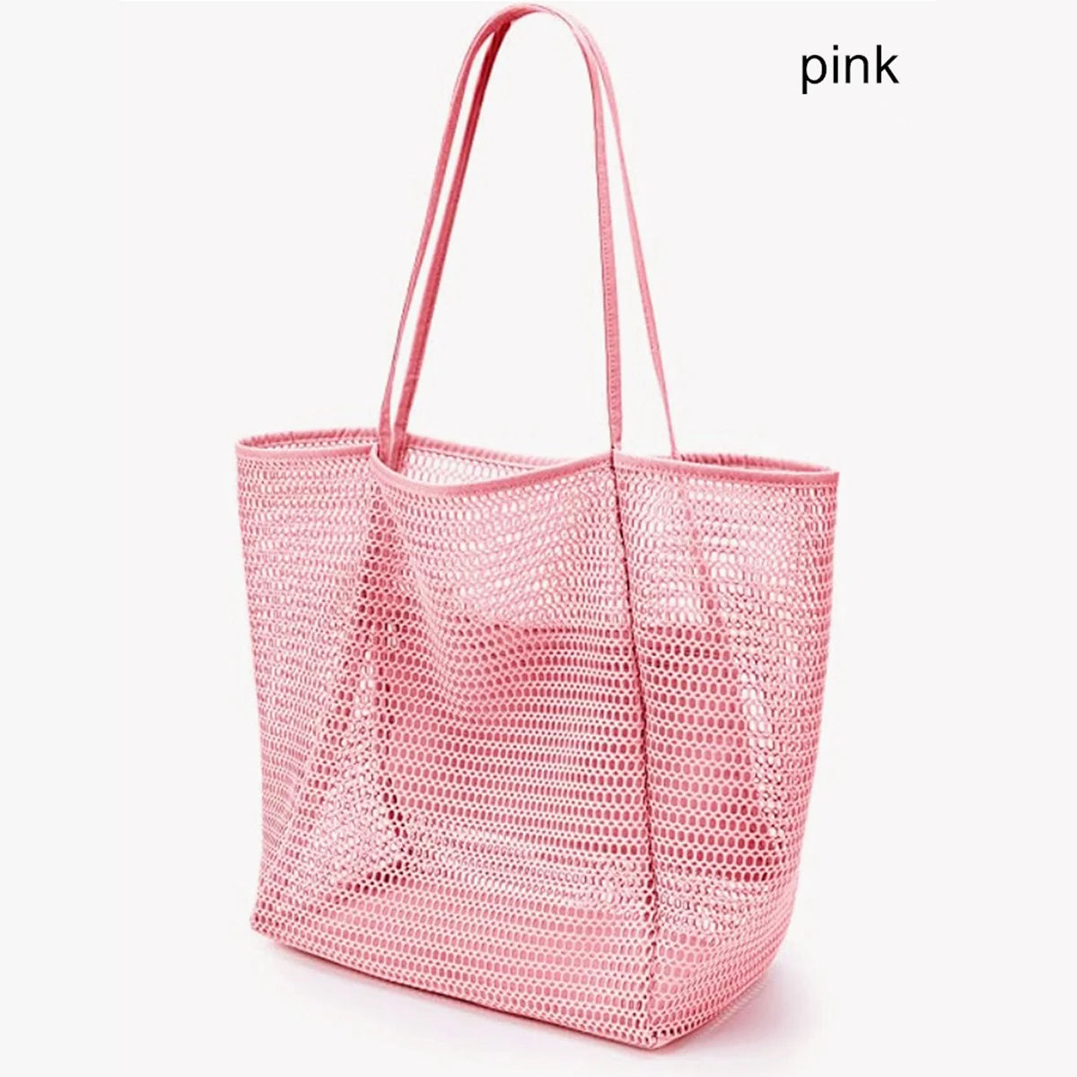 Mesh Beach Tote For Women Bag And Swimwear Organizer