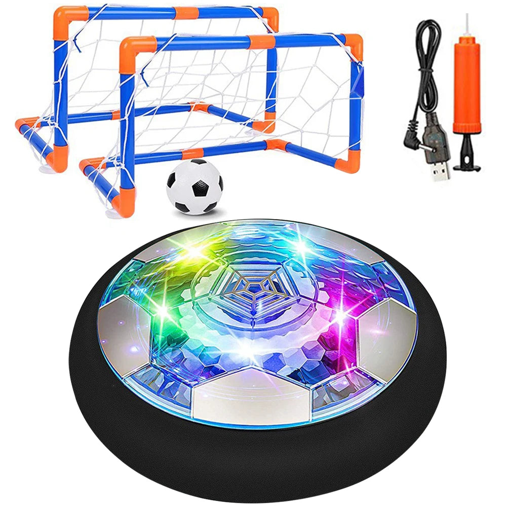 Hover Soccer Ball With LED Light And Foam Bumper For Kids