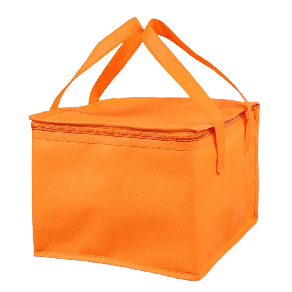 Reusable Insulated Bag for Pizza Delivery and Picnics
