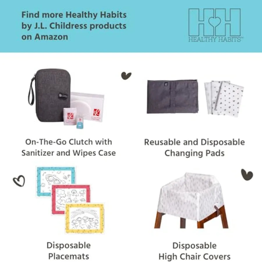 Universal Fit Baby Shopping Cart And High Chair Cover