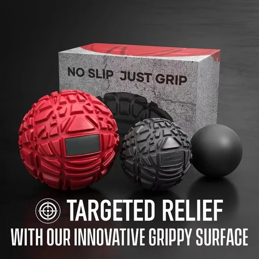 Massage Balls for Physical Therapy Muscle Relief for Back Neck Shoulder Foot Pain Trigger Point Balls
