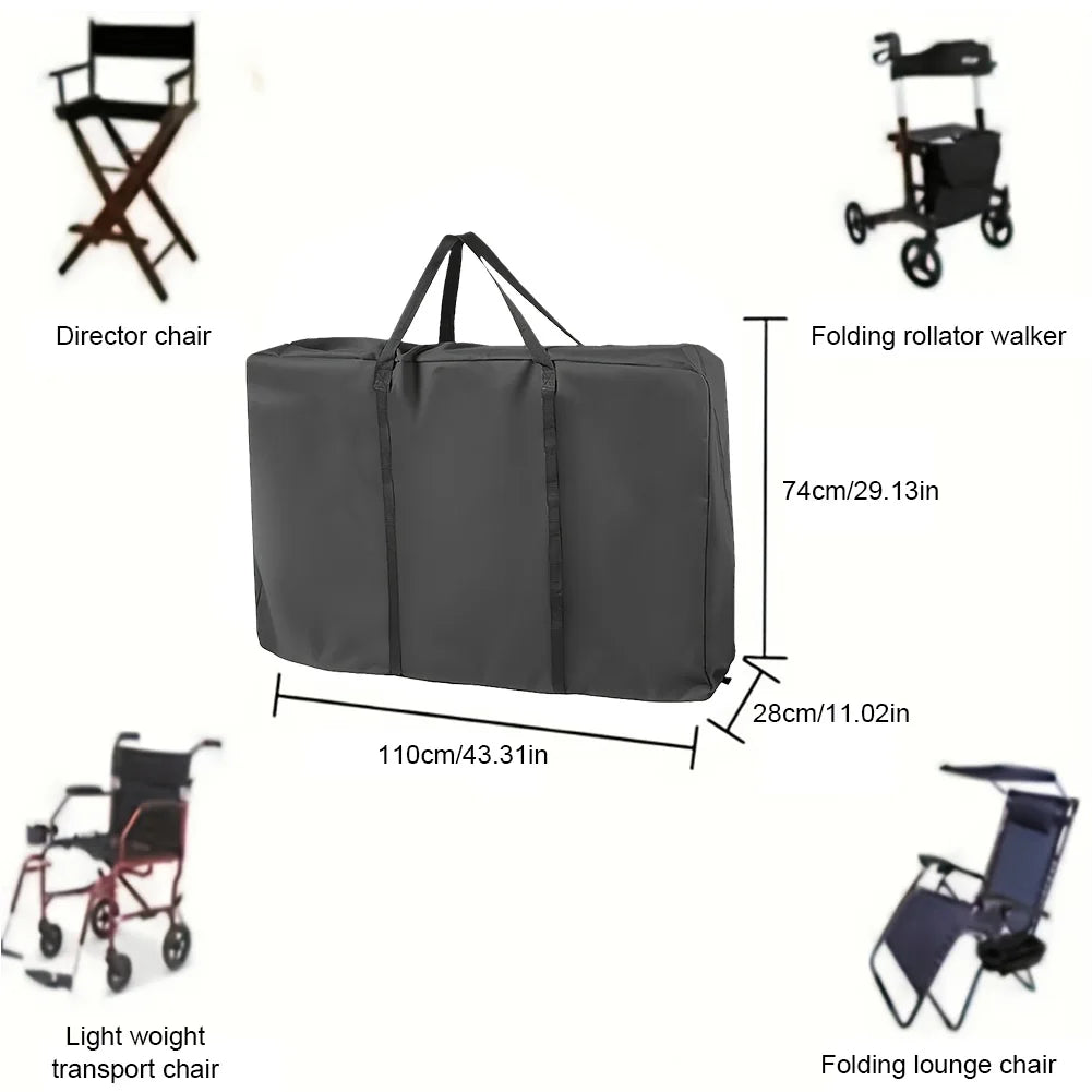 Waterproof Oxford Cloth Storage Bag Wheelchair And Folding