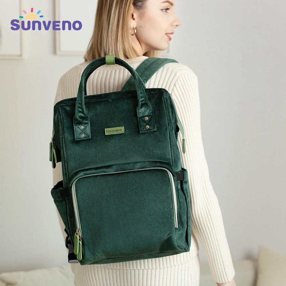 Sunveno Original Diaper Bag Travel Baby Backpack Organizer