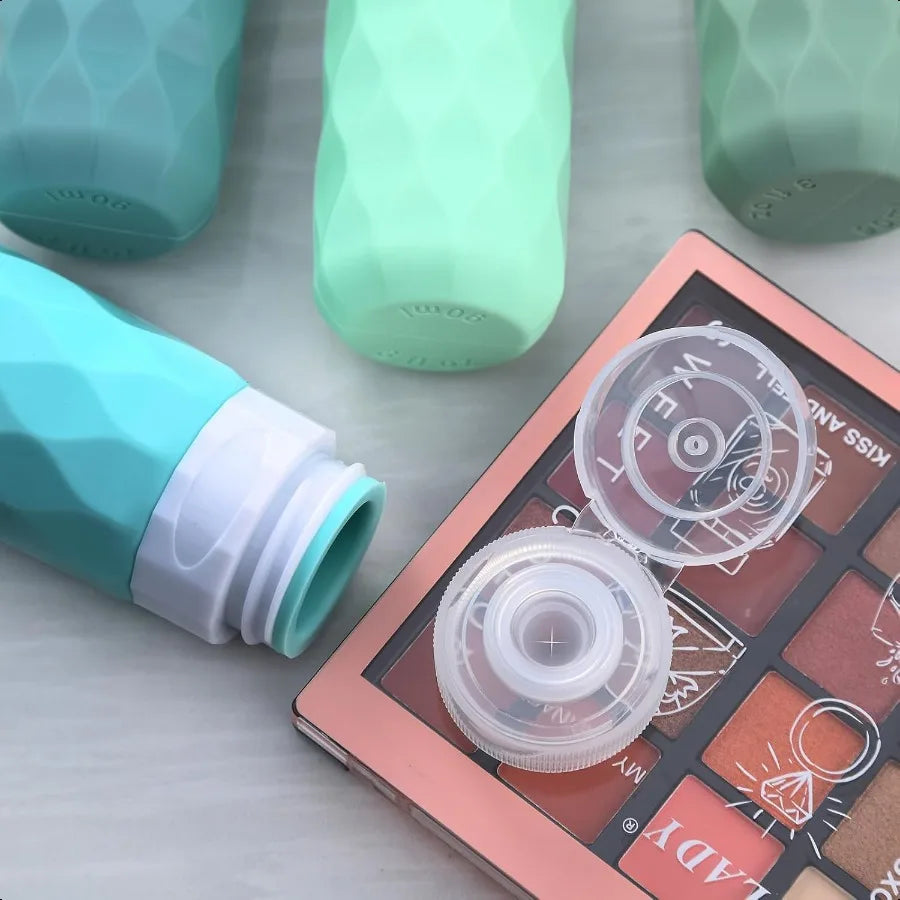 Travel Bottles for Toiletries TSA Approved 3oz Portable BPA Free Leak Proof Squeezable Travel Size Containers