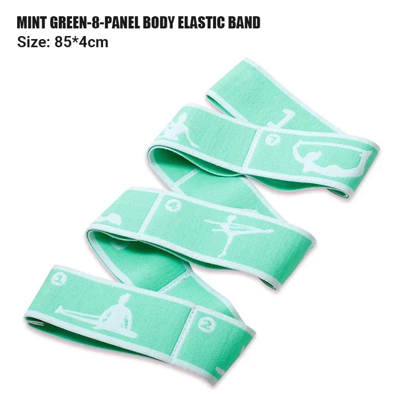 Guangdong Elastic Yoga Resistance Bands Multi Section Set
