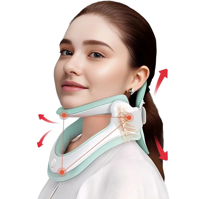 Cofoe Medical Neck Posture Corrector Soft Foam Adjustable Neck Brace Support for Chronic Neck and Cervical Improvement