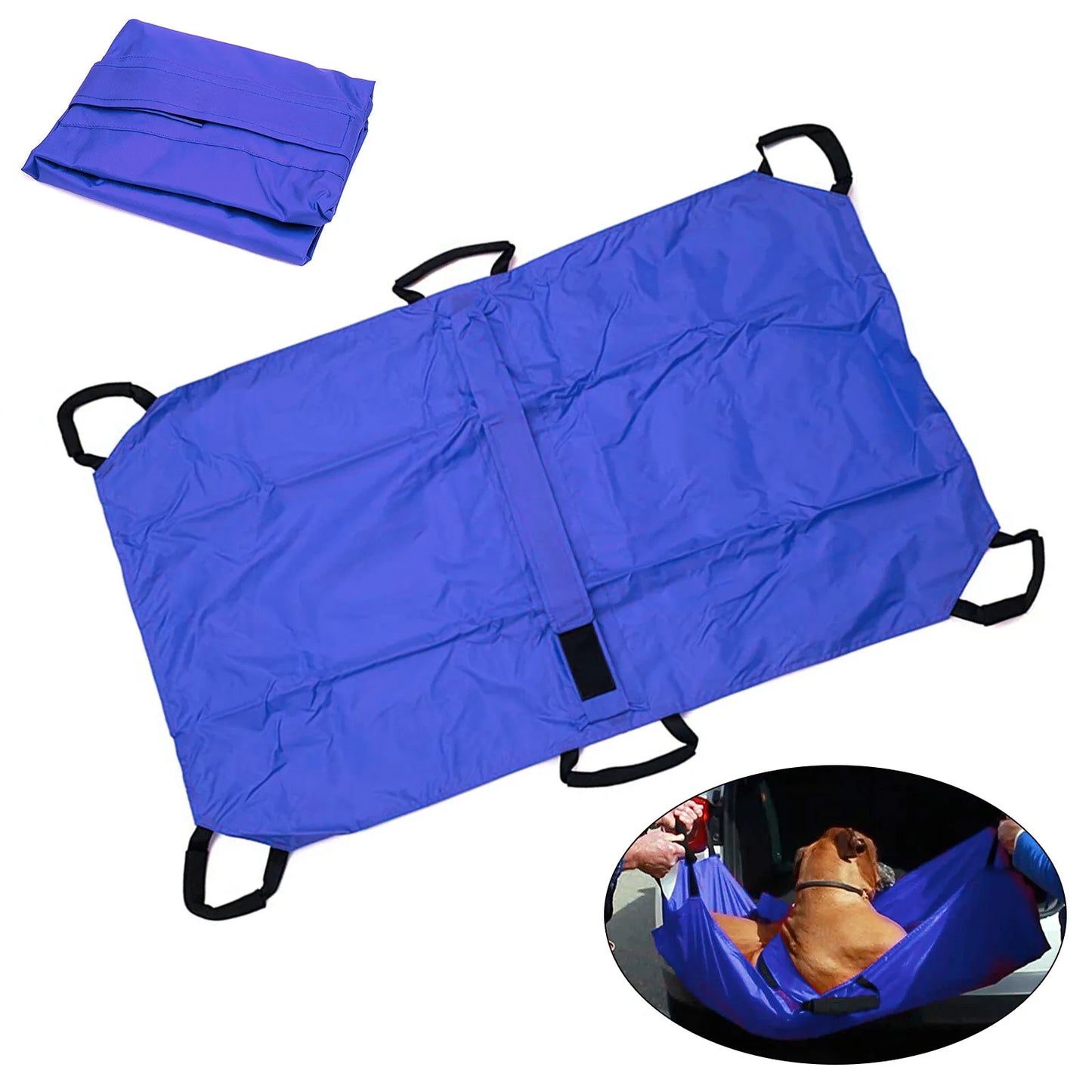 Sichuan Emergency Pet Stretcher For Large Dogs Anti Bite Transport Carrier For Animals