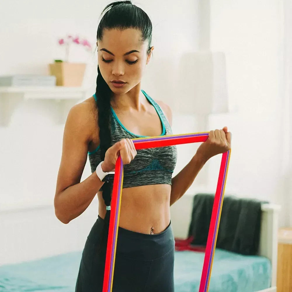 XMSJ Resistance Bands Gym Equipment for Home Boxing Yoga