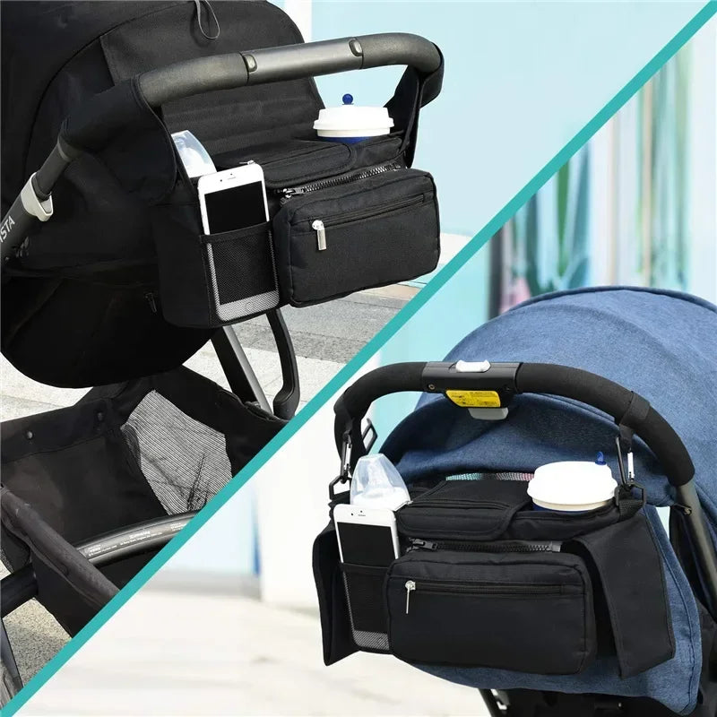 Large Capacity Baby Stroller Storage Bag Hanging Organizer