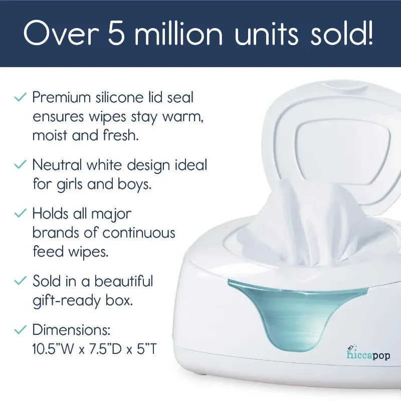 Diaper Wipe Warmer And Wet Wipes Dispenser With Light