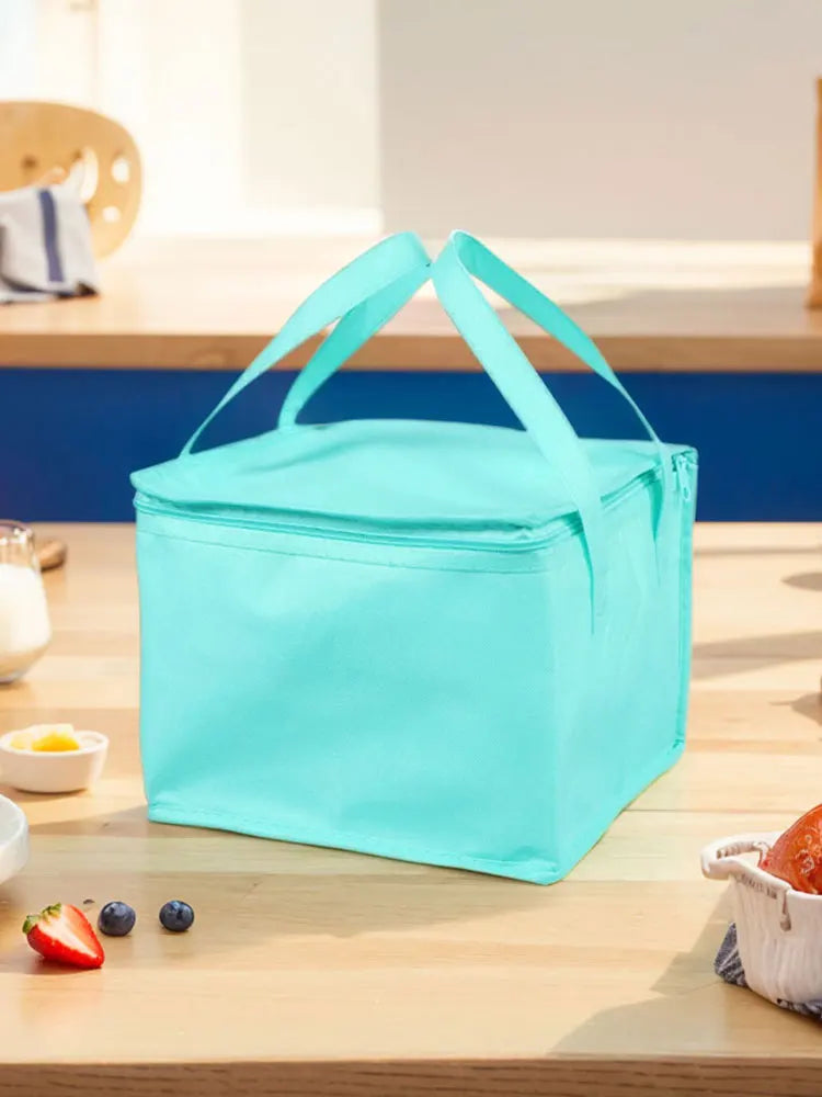 Reusable Insulated Bag for Pizza Delivery and Picnics