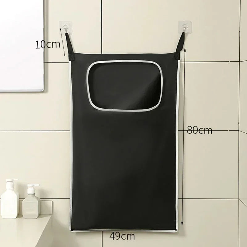Over The Door Hanging Laundry Basket Wall Mounted Storage