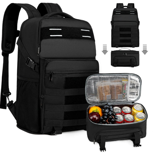 Insulated Backpack Lunch Bag Cooler Waterproof Outdoor Backpack 15.6 Inch Laptop Compartment Travel Bag