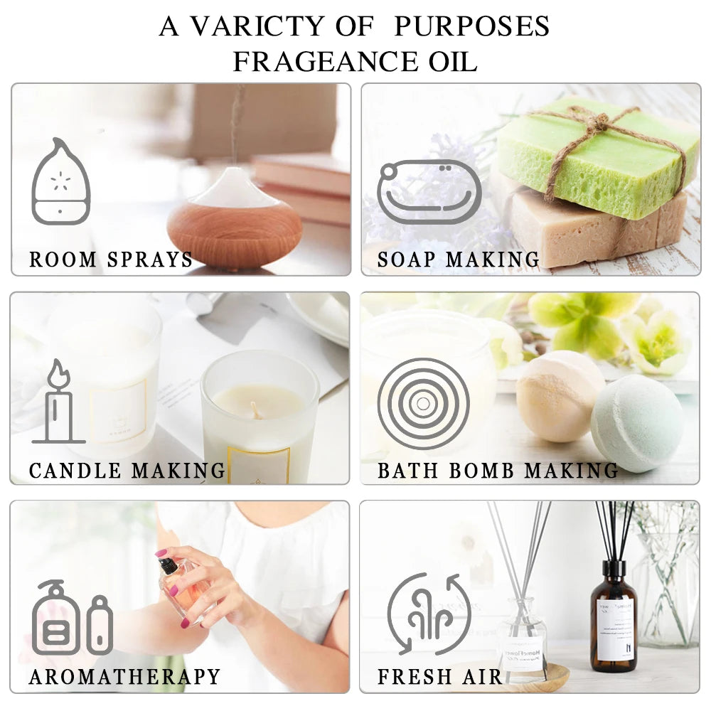 MAYJAM 20 Bottles Kit Lavender Jasmine Patchouli Vanilla