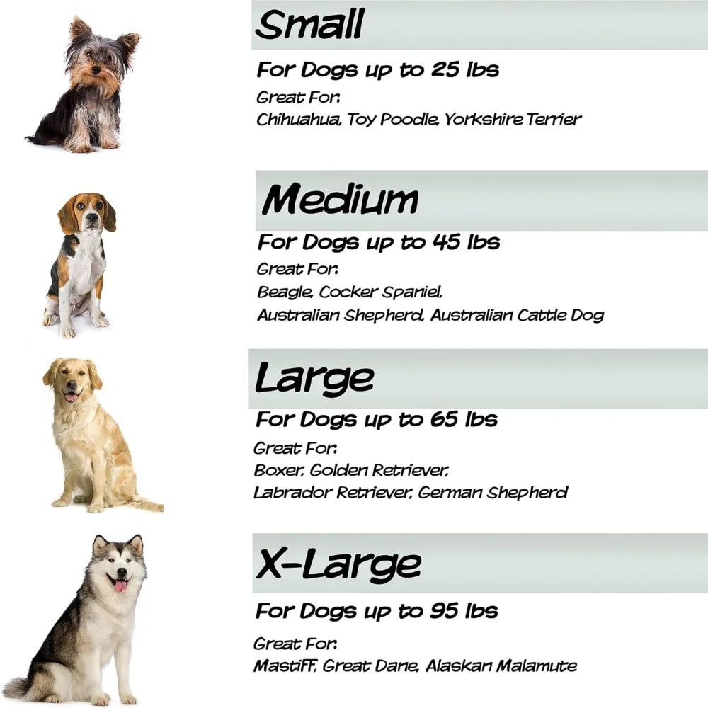 Orthopedic Two-Layer Memory Foam Dog Bed With Washable Cover