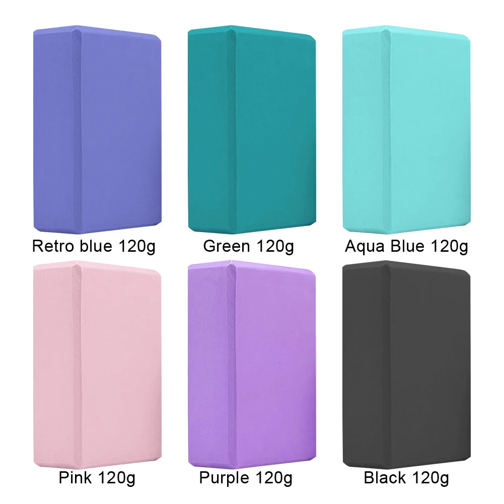 EVA Yoga Blocks Solid Color High Density Balance Bricks