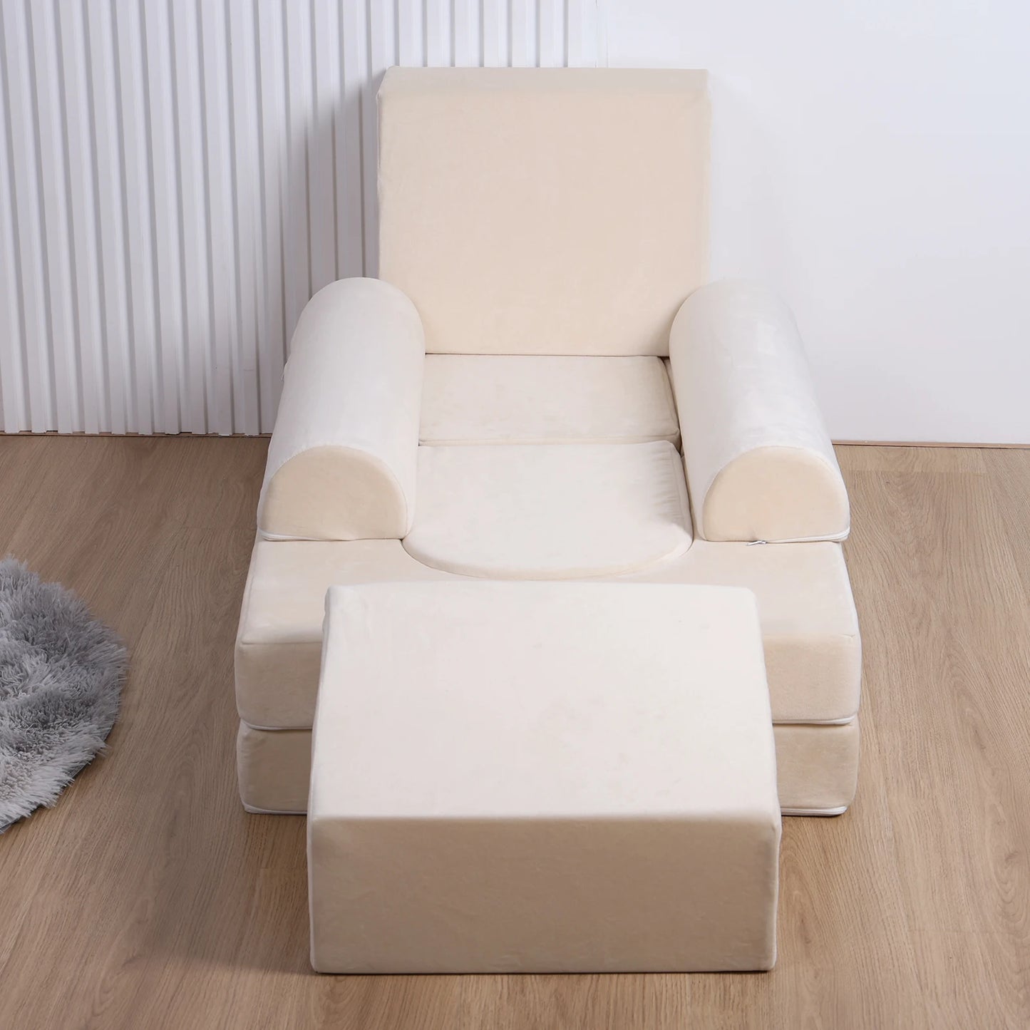 Diowewea Play Couch Kids Sofa With High Density Foam