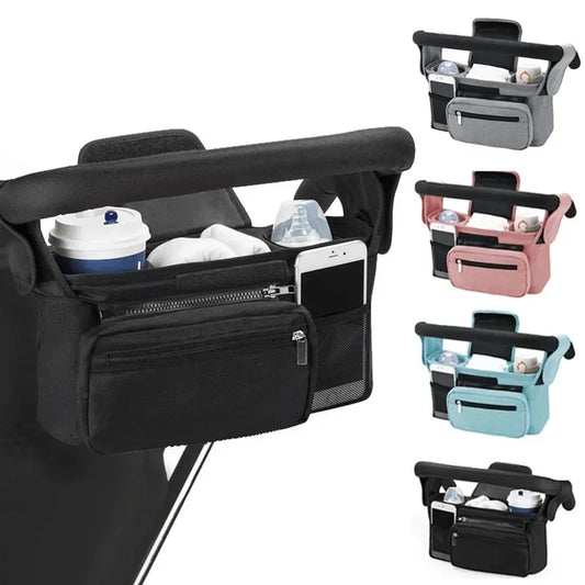 Large Capacity Baby Stroller Storage Bag Hanging Organizer
