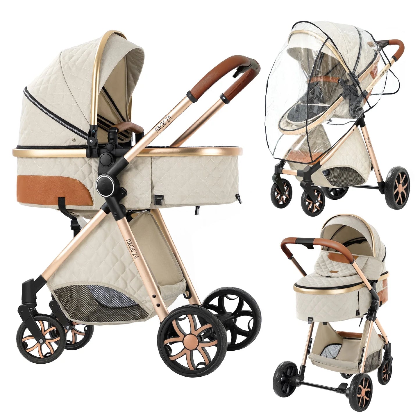 Baby Travel System Stroller Newborn Lightweight Pushchair