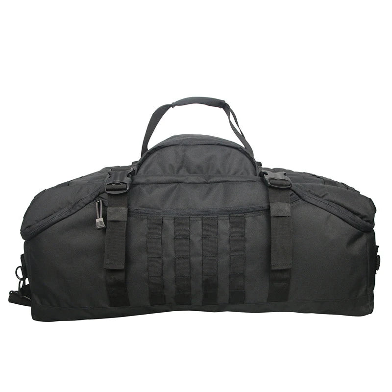QCN Molle Tactical Travel Bag Gym Fitness Duffle Backpack