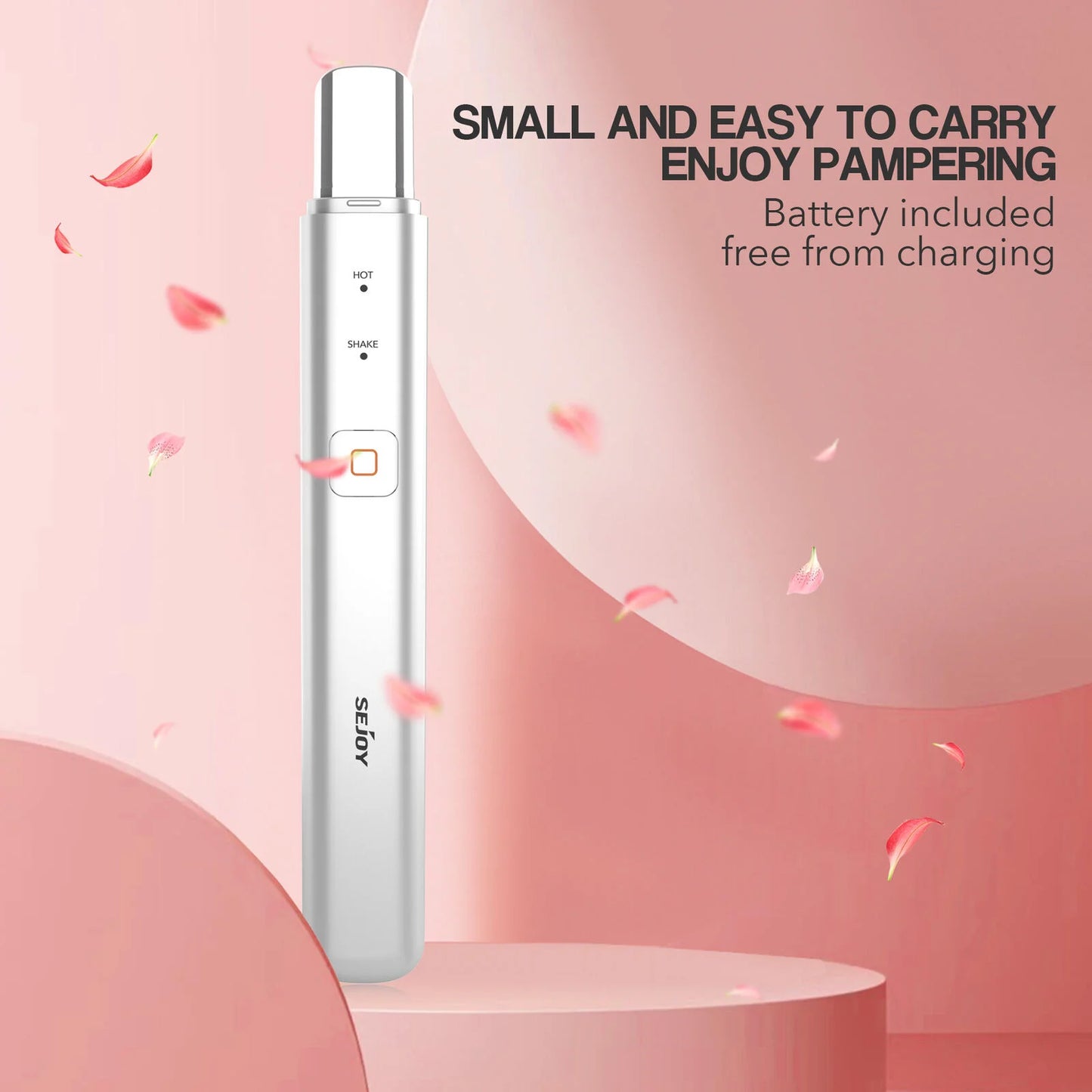 Sejoy Eye Massager with Heat for Eye Care Gifts for Mom Promote Blood Circulation Reduce Dark Circles and Puffiness
