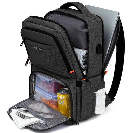 Lunch Backpack Insulated Cooler Picnic Bag Multifunctional Travel Bag Large Capacity Outdoor Camping Waterproof Backpack