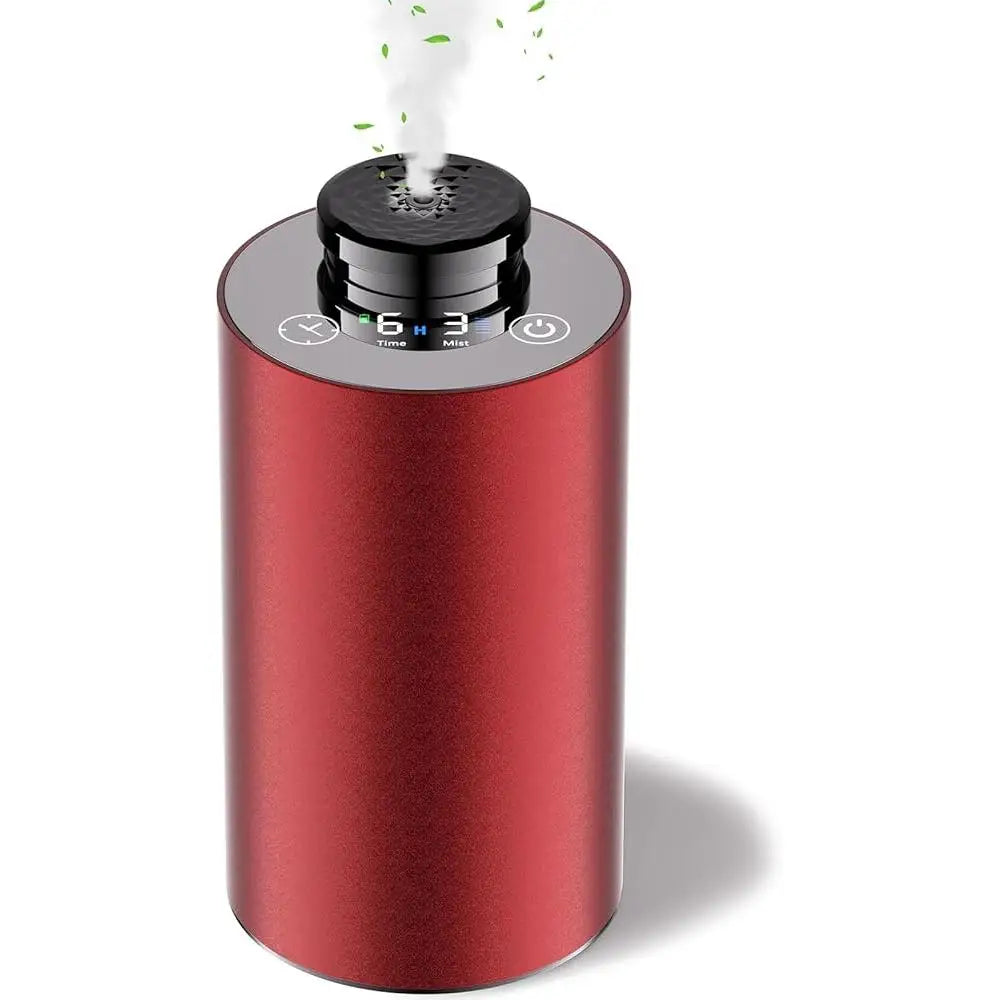 Cordless Waterless Essential Oil Diffuser Portable Aromatherapy Diffuser for Car Home Travel Rechargeable Mist Mode Automatic