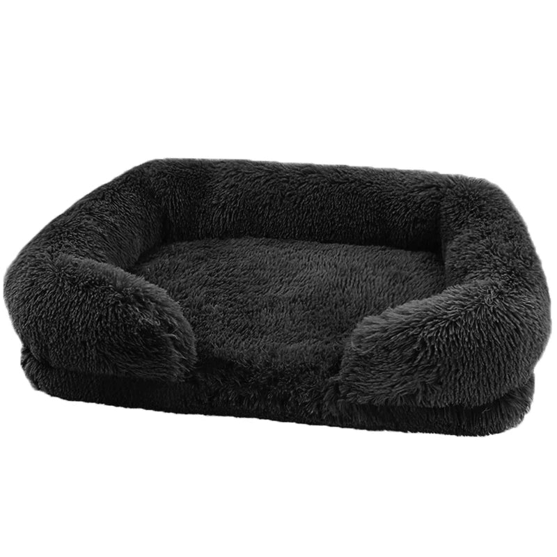 Jiangsu Thickened Orthopedic Dog Bed With Egg Sponge And Easy To Remove Washable Plush Cover